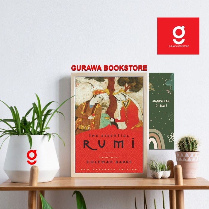 The Essential Rumi by Jelaluddin Rumi (english) NovelJR Shopee