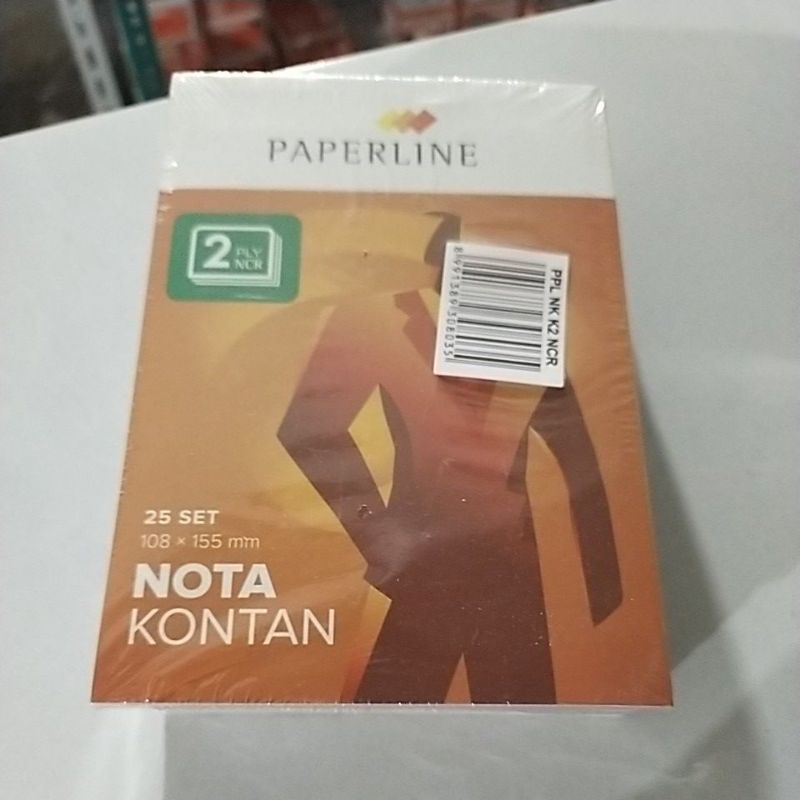 Double cash note book 2 ply NCR small paperline / NK k2 | Shopee ...