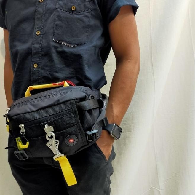 Tough WARRIOR ARMY Waist Sling Bag ORIGINAL WARRIOR ARMY TACTIC Quality