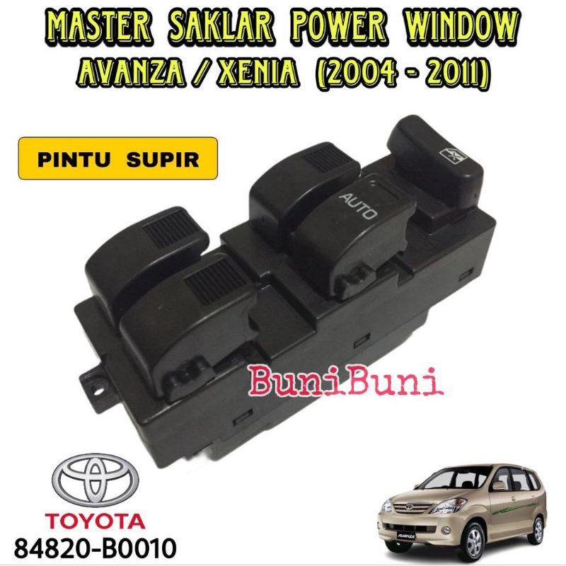 TOMBOL AVANZA POWER WINDOW MASTER Switch / Power Window Center Button ...