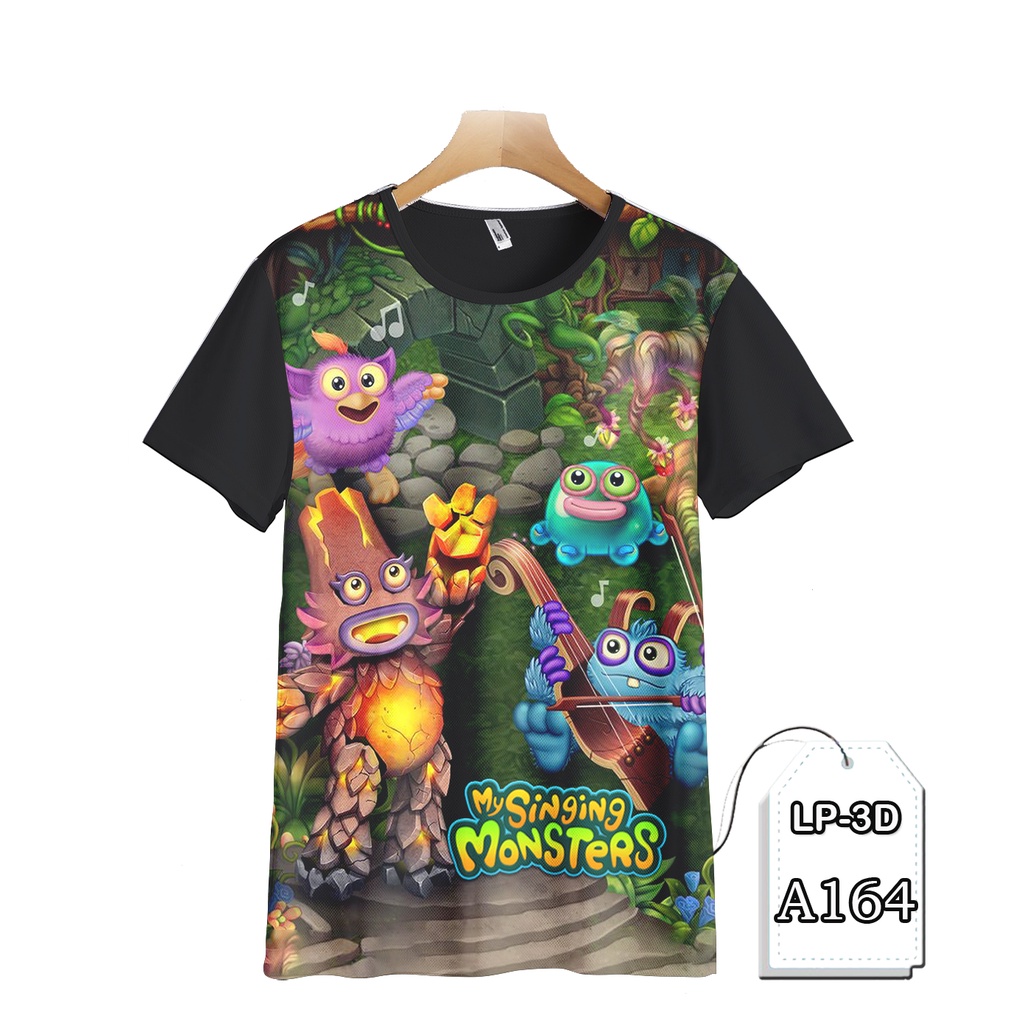 My Singing Monsters T-Shirt Kids Cartoon TV 3D Animation LP3D-A164 ...