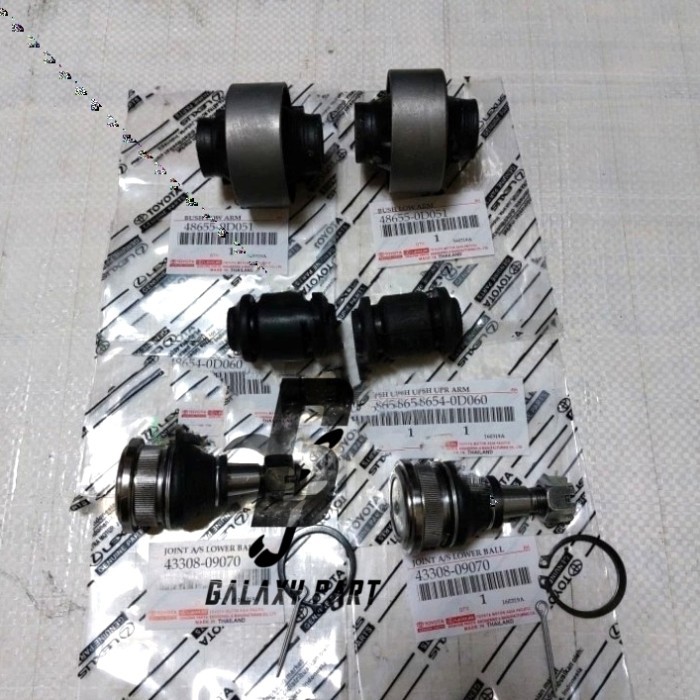 New Vios 07-12 Yaris Original Large Small Ball Joint+Bush Arm Package ...