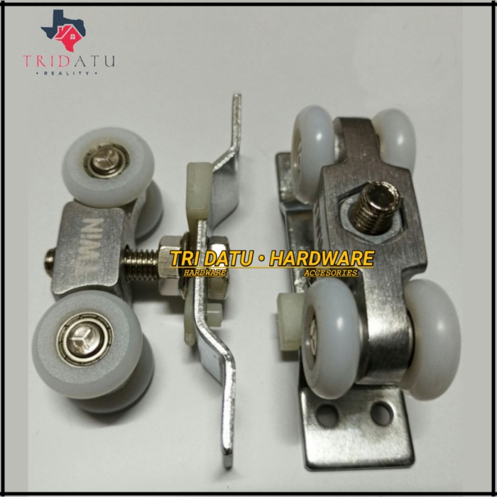 Twin SLIDING Door Rail Wheel ORIGINAL HUSKY Wheel PREMIUM SLIDING Wheel