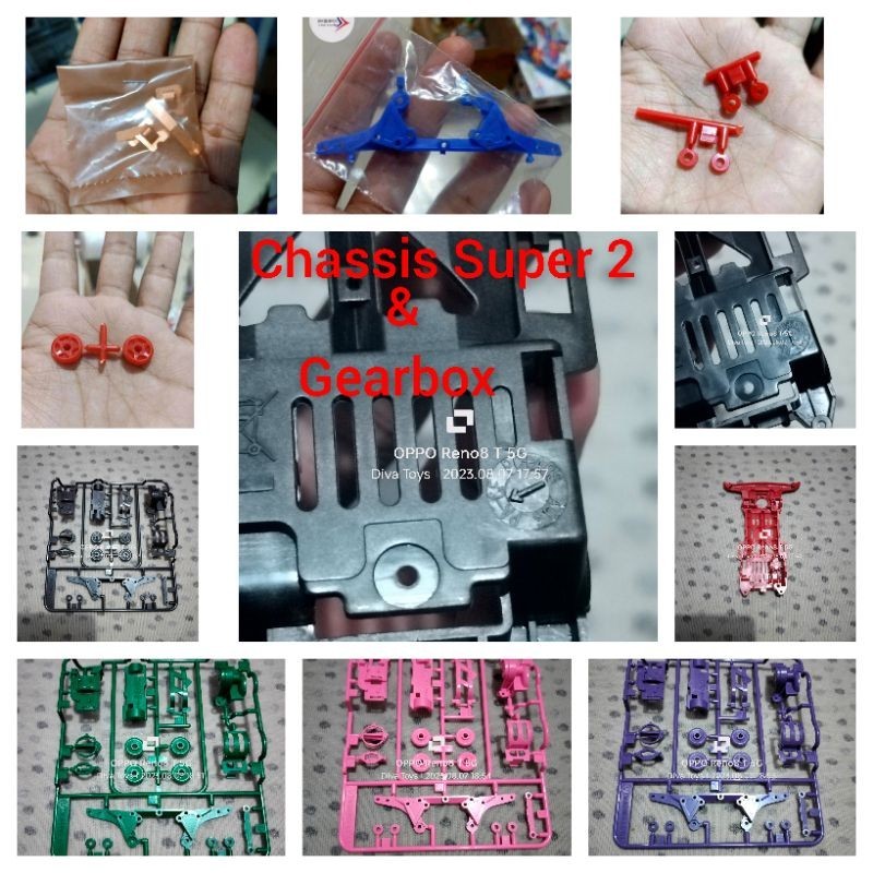 Variant Chassis S2 Super 2 & Gearbox Super 2 original Tamiya | Shopee ...