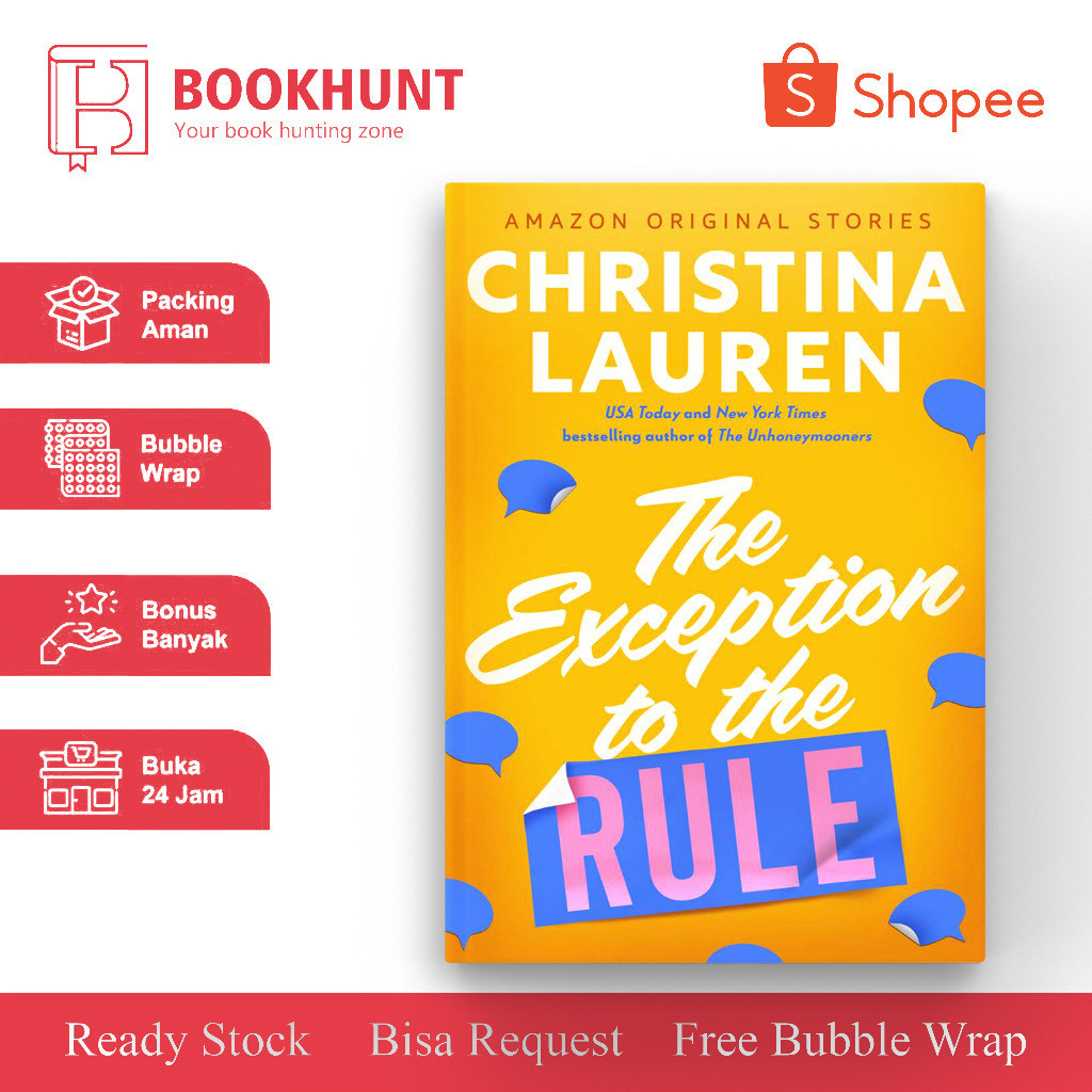 The Exception to The Rule (The Improbable MeetCute, 1) by Christina Lauren (English) Shopee