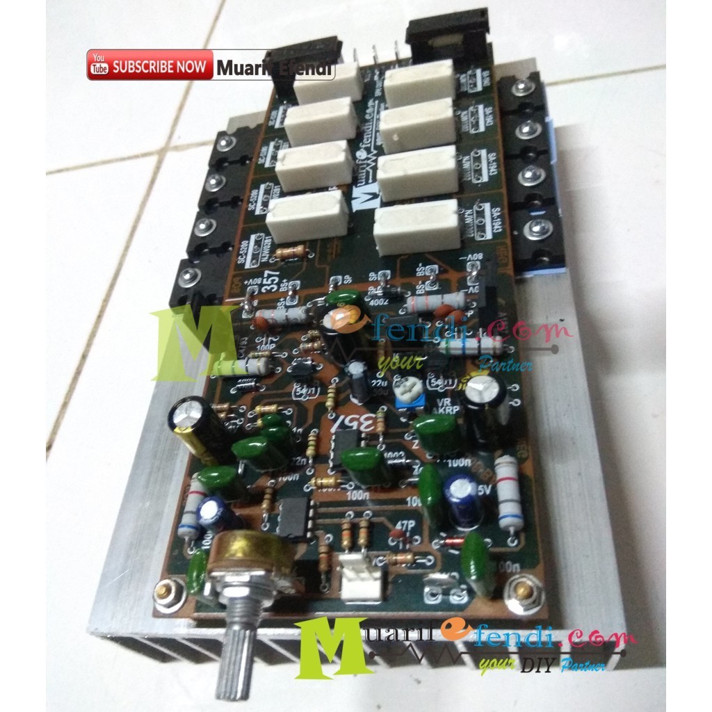 Socl506 SOCL 506 Power Amplifier KIT COMPLETE HS 12 fins and FINAL