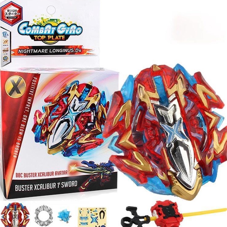Hlk Gasing Beyblade Toys Gangsing Beyblade Gyro Spinning Top Launcher t