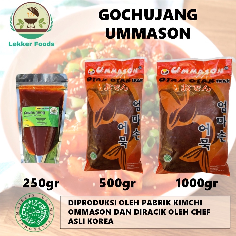 Gochujang 1kg Halal Seasoning Chili Sambal Korea Hot Chili Paste Korean