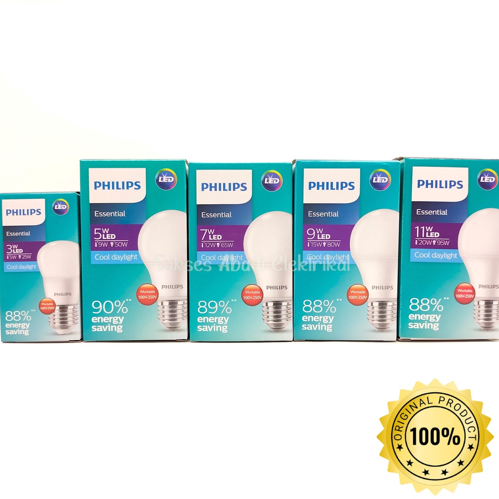 Philips Essential LED Bulb Light | Shopee Philippines