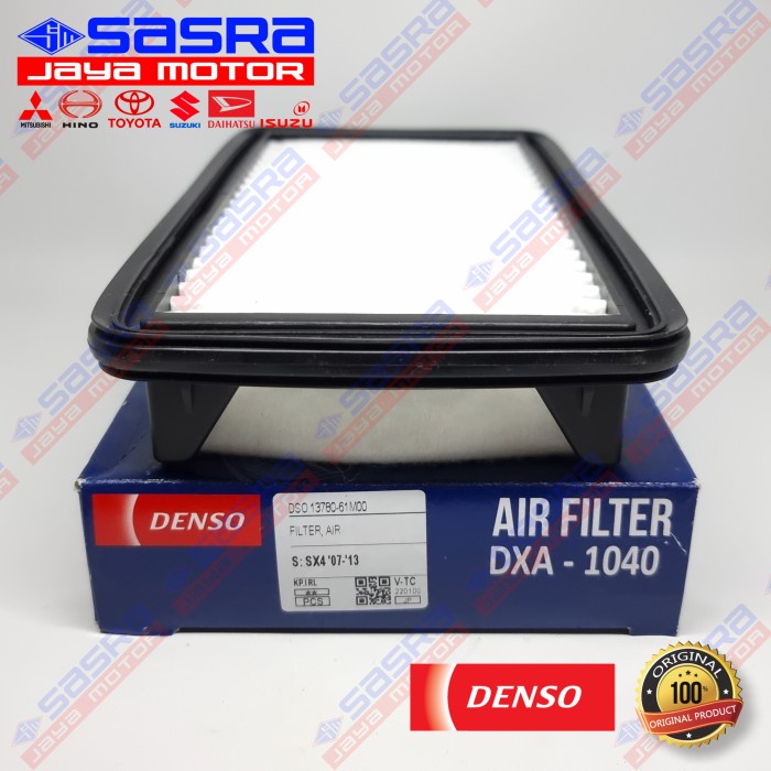 Air Filter SUZUKI SX4 20072013 DENSO ORI Air Filter DSO.DXA1040 sja