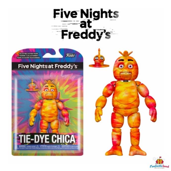 Funko Articulated Figures FNAF Special Delivery - Tie Dye Chica ...