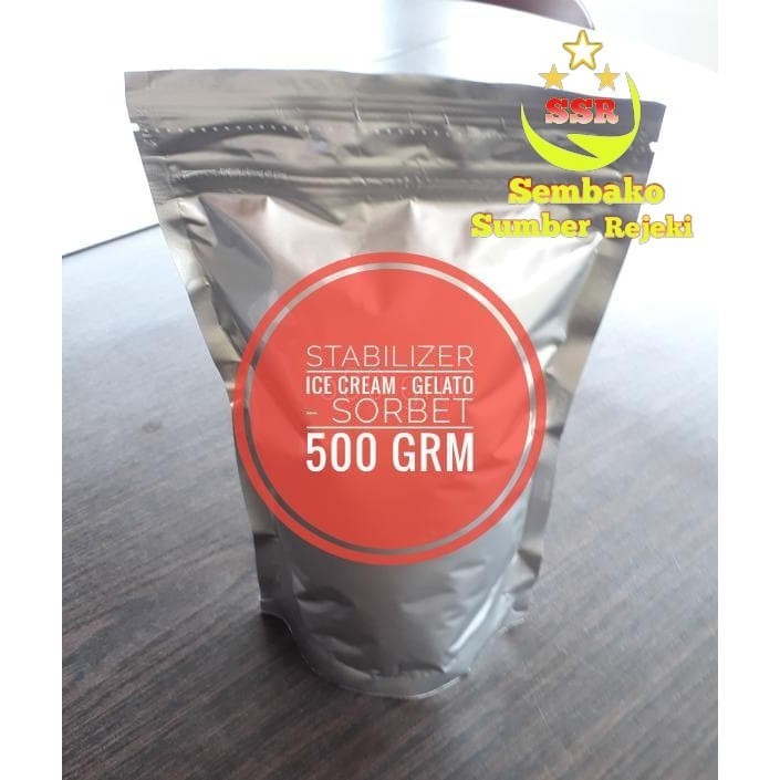 Stabilizer Ice Cream/Gelato/Sorbet/Powder Powder Ice Cream 500Gr [Sier ...