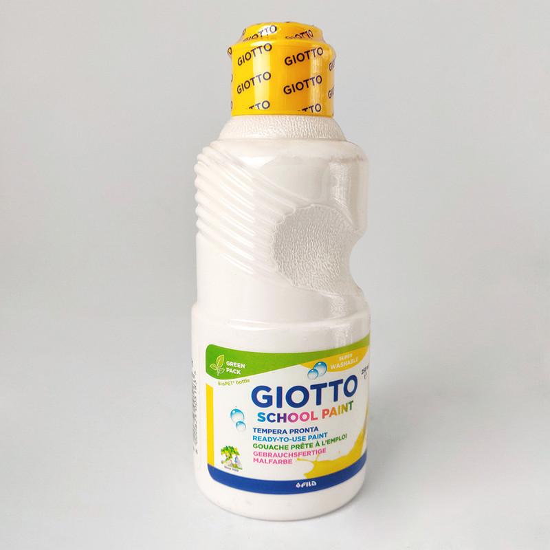 Giotto Schoolpaint 250ml, White | Shopee Philippines