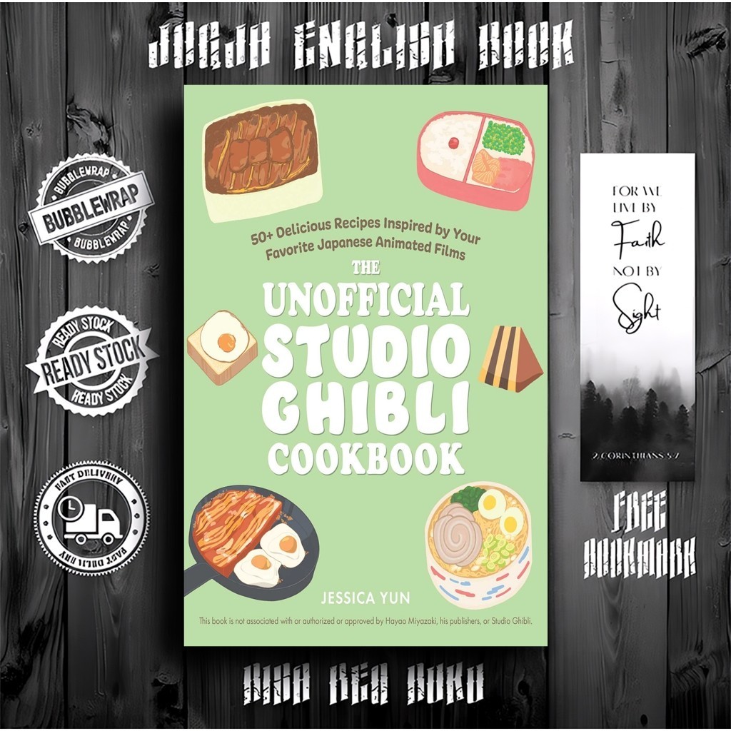 The Unofficial Studio Ghibli Cookbook by Jessica Yun (English) | Shopee