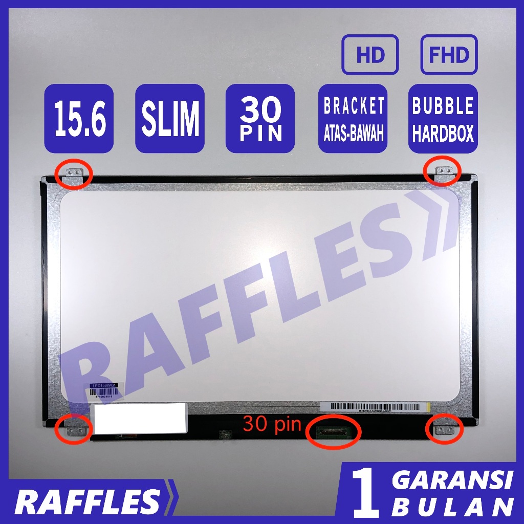 Nappe écran (câble LCD) Pour Acer Aspire 5 A515-43, A515-52, A515-52G - Référence DC020035V00, Occasion Très Bon état