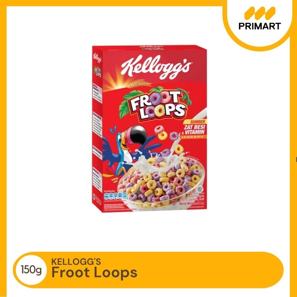 Kellogg's Froot Loops Cereal 150g | Shopee Philippines