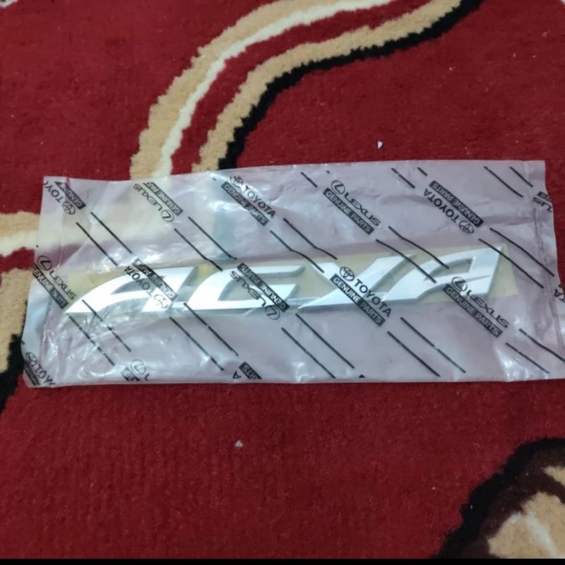 Original Toyota Agya writing emblem | Shopee Philippines