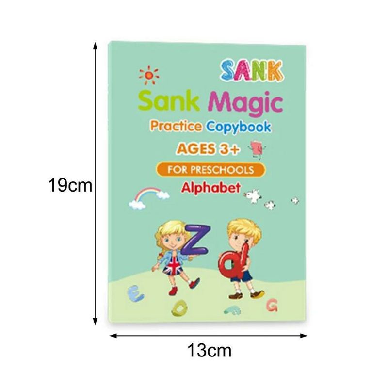 Sank Magic Book Set 4 In 1 Free Pul and Refill Preschool Kindergarten ...