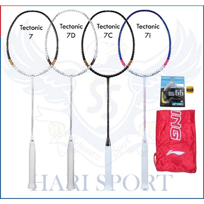 Lining Tectonic 7 7d 7c 7i Badminton Badminton Racket Shopee