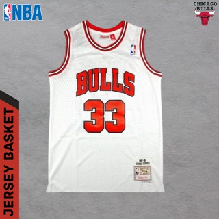 White scottie pippen jersey cheap