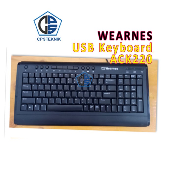 Wearnes ACK 220 Slim USB Keyboard ACK220 USB Keyboard | Shopee Philippines