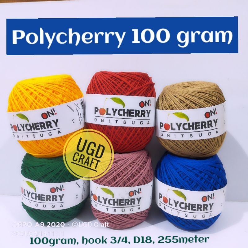 Part 1) Polycherry Onitsuga/Polyester Yarn