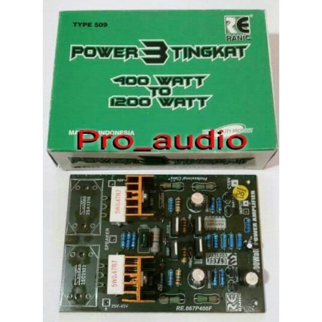 3 Level Mono Power Driver Kit 400W To 1200W | Shopee Philippines