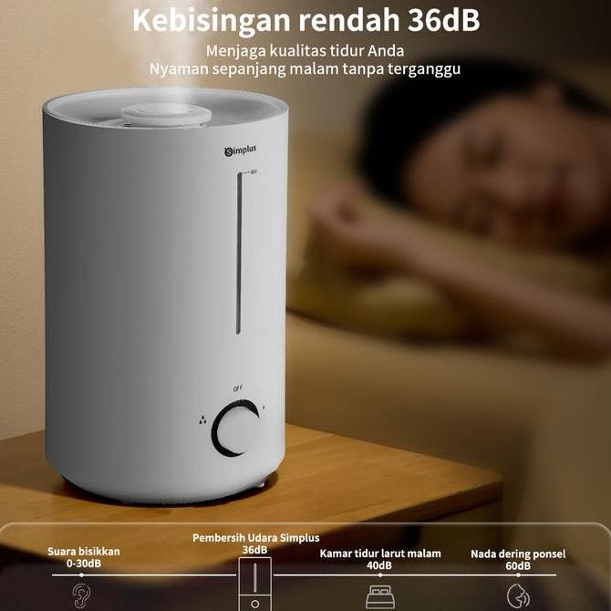 MEGA SALESIMPLUS SMART HUMIDIFIER 4 LITER AROMA DIFFUSER HOUSEHOLD ...