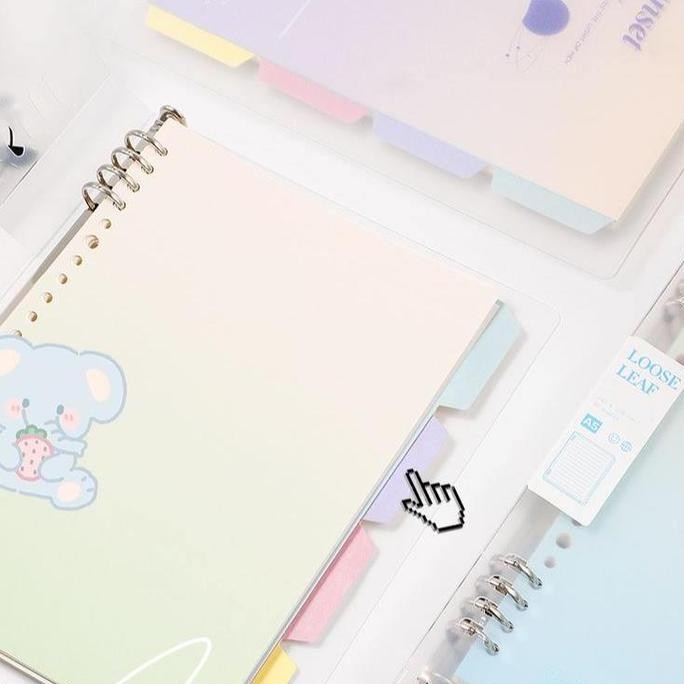 Winzige A5 B5 Loose Leaf Notebook Binder Book Cute School Notebook ...