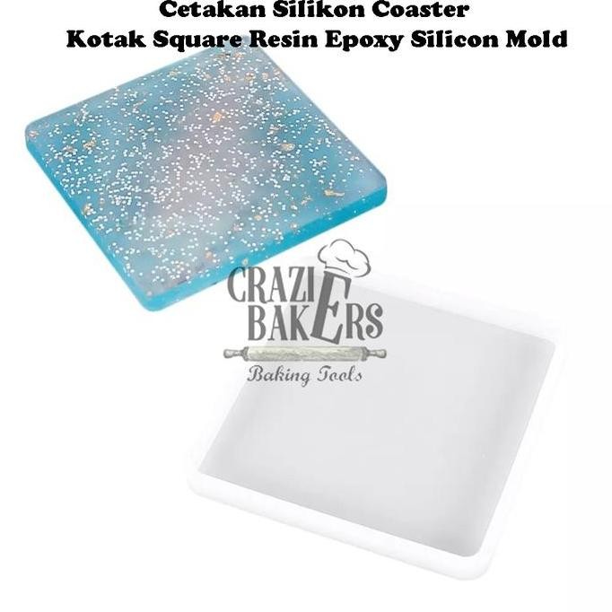 Square Resin Epoxy Silicon Mold | Shopee Philippines