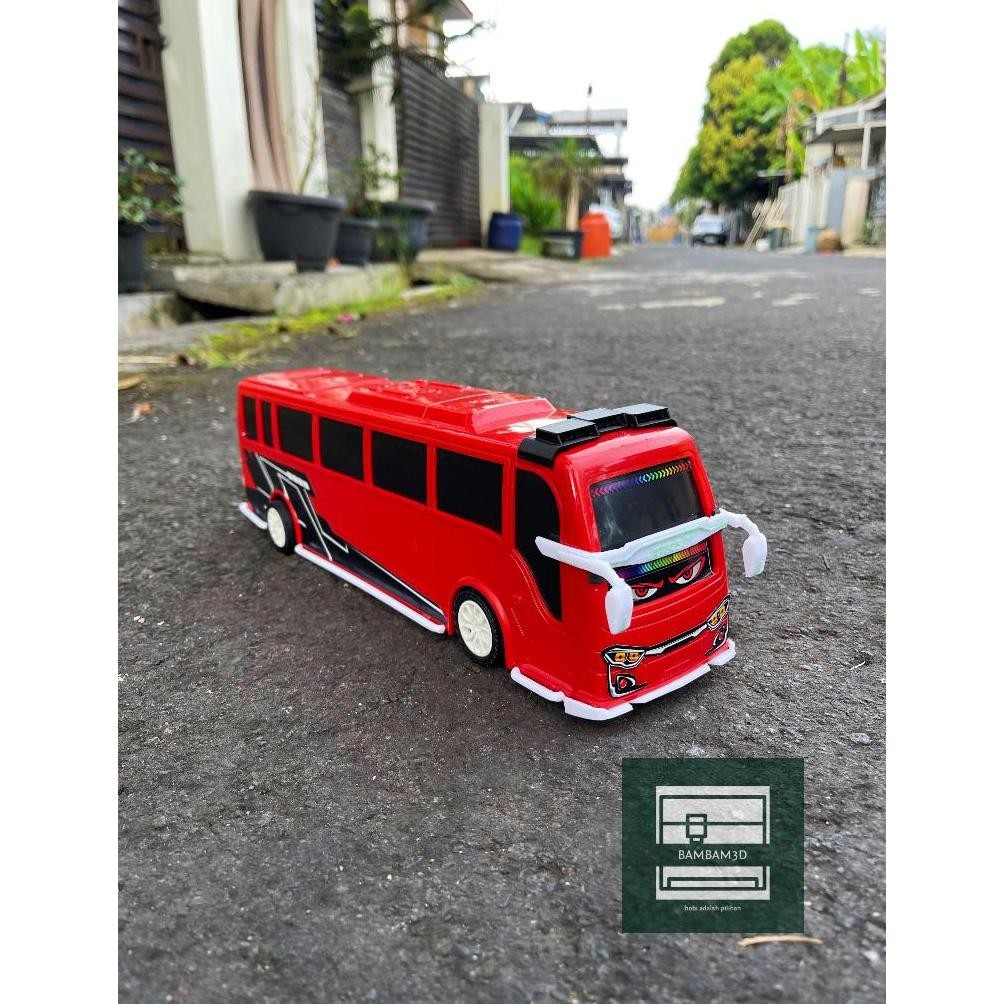 TY69 iQ45 Miniature bus RKC MODIF full set toy car DIECAST (Bambam3D ...