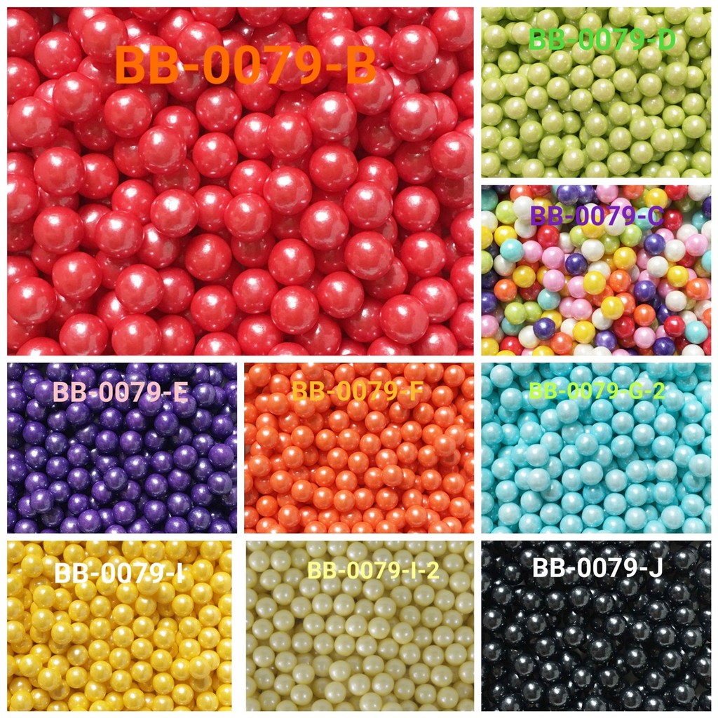 GR-BB-0079 Sprinkles sprinkle springkel 100gr 100 grams pearl ...