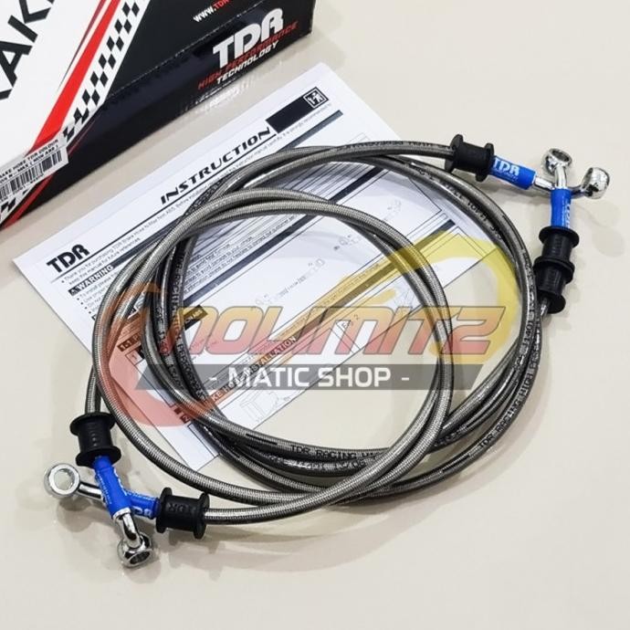 ORI - YAMAHA NMAX NON ABS TDR BRAKE HOSE (FRONT + REAR) | Shopee ...