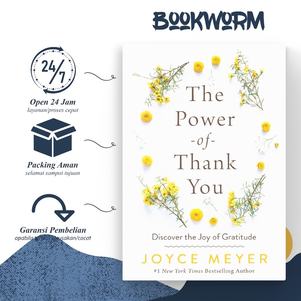 The Power of Thank You by Joyce Meyer (English) | Shopee Philippines