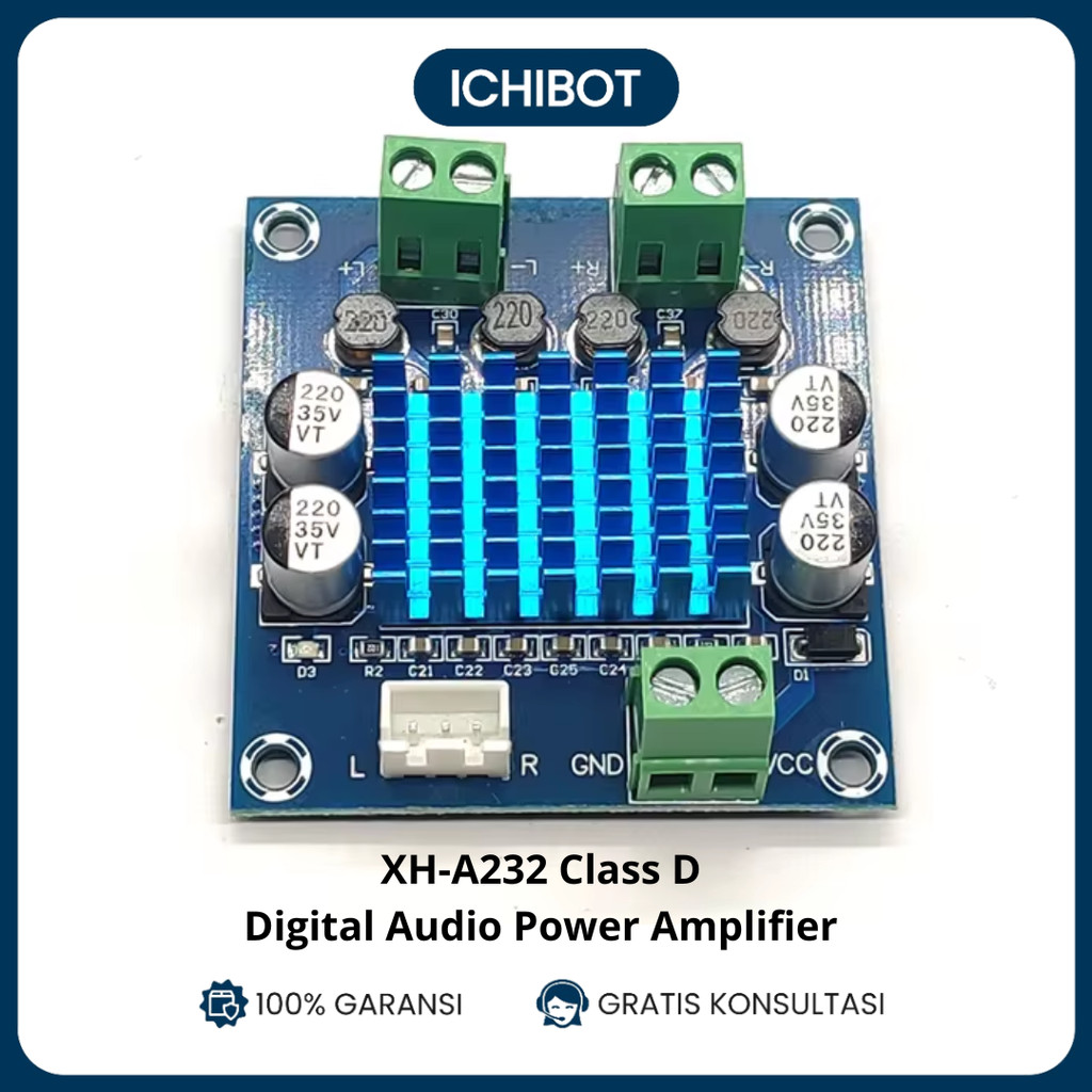 Class D Digital Audio Amplifier Module XH-A232 | Shopee Philippines