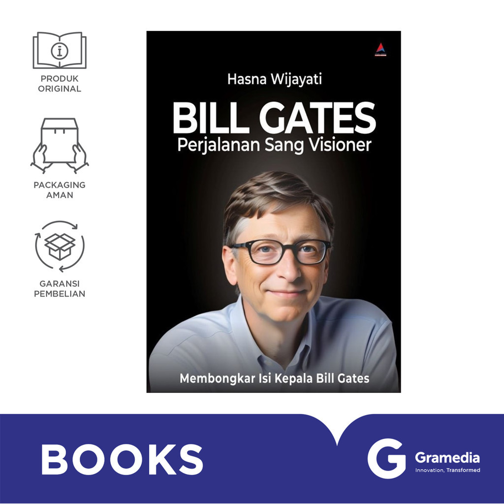 BILL GATES THE VISIONER'S JOURNEY: BUILDING A HEAD FILLING | Shopee ...