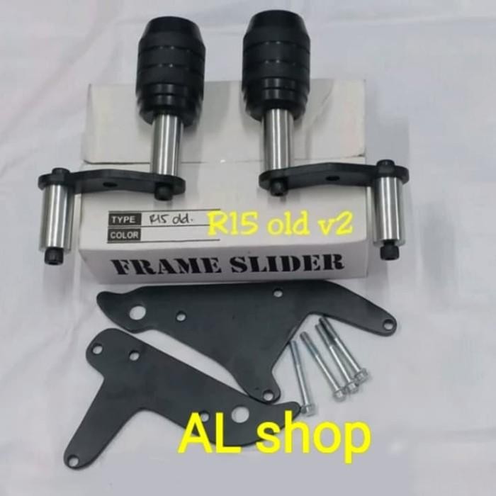 SLIDER FRAME YAMAHA R15 V2 OLD BODY PROTECTOR R15 OLD V2 FAIRING R15V2 ...