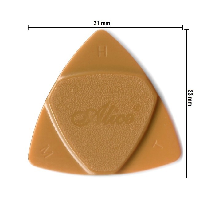 Alice AP-TRI Triangular ABS 3in1 Pick Guitar | Shopee Philippines