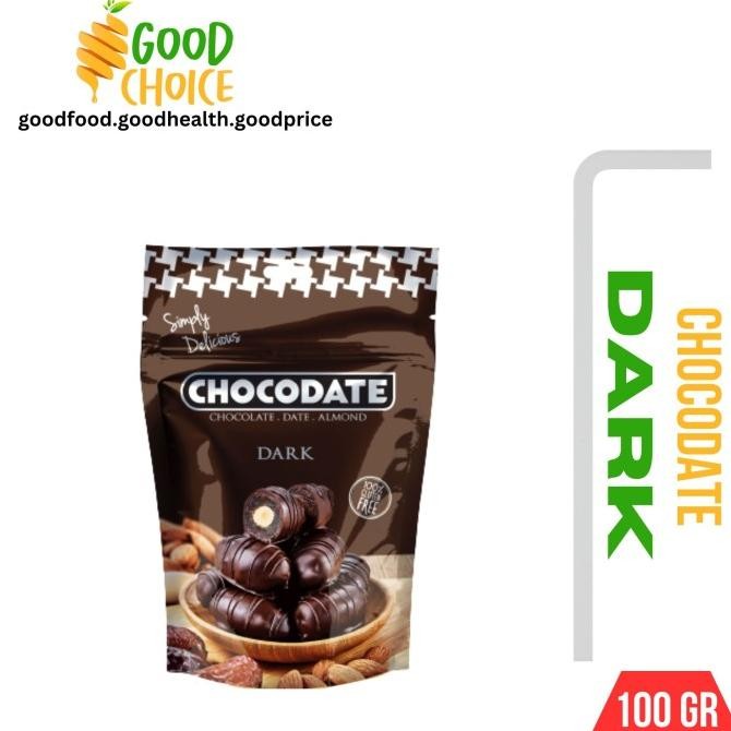 Chocodate Dark 100g - Chocolate Almond Date Snack GAM | Shopee Philippines