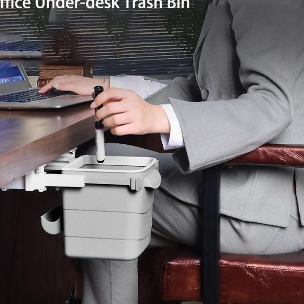 Versatile & Practical Under Table Trash Can | Shopee Philippines