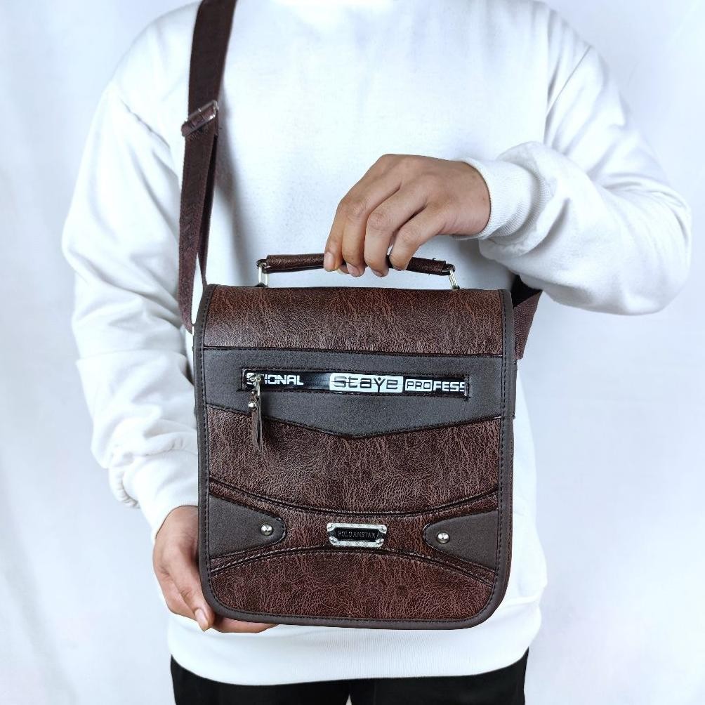 10 Inch Polo Amstar Leather Sling Bag Original PU Leather Premium ...