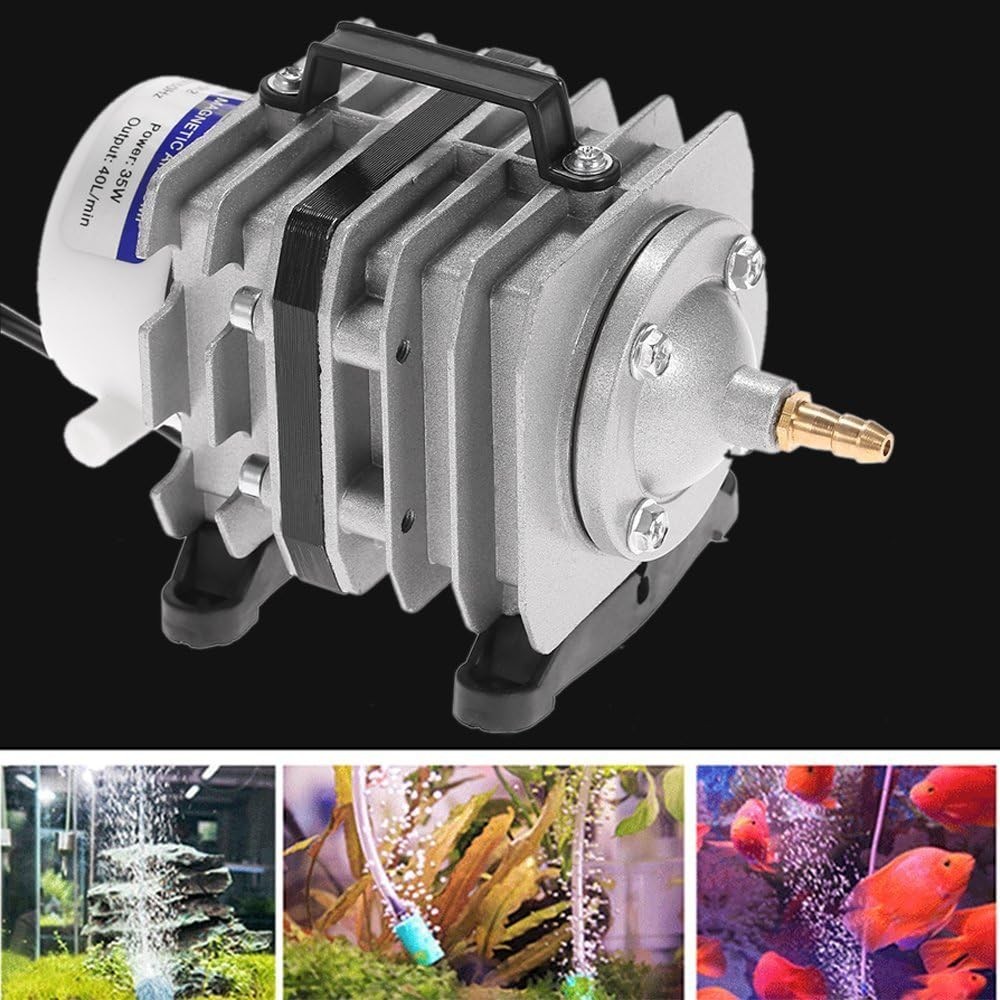 YITTING Aquarium Air Compressor Aerator Pump 20W - ACO-001 | Shopee ...