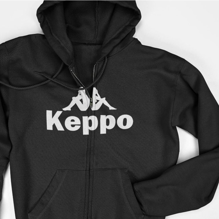 Zipper Hoodie Jacket - Keppo Logo | Shopee Philippines