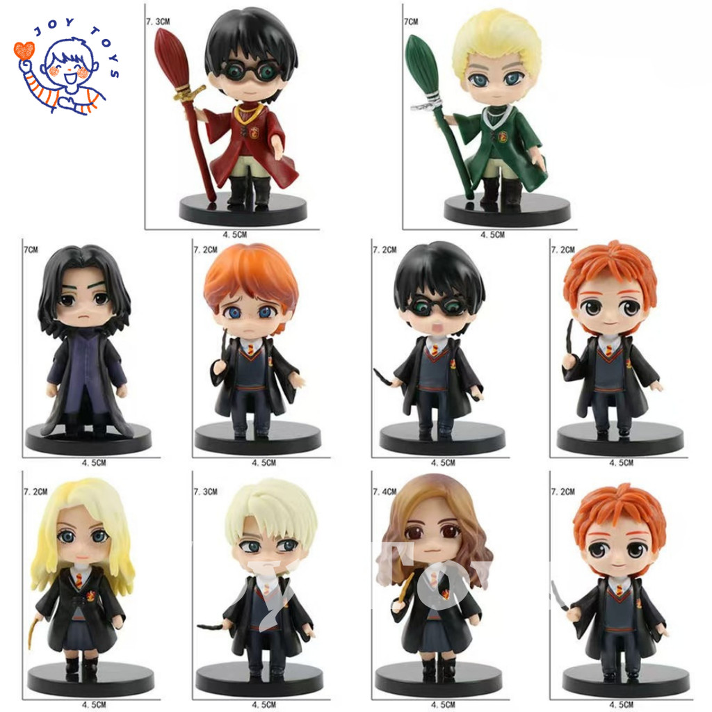 Harry POTTER CHIBI 10 PCS 180 FIGURE TOYS | Shopee Philippines