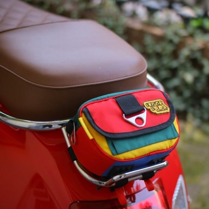 Supersoda Original Vespa Sprint Primavera GTS mini Rear Rack Bag ...