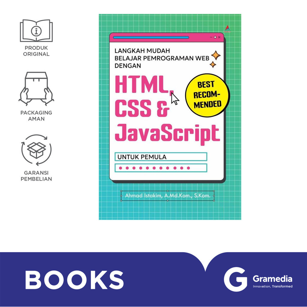 Easy Steps to Learn Web Programming With Html, Css & Jav | Shopee ...