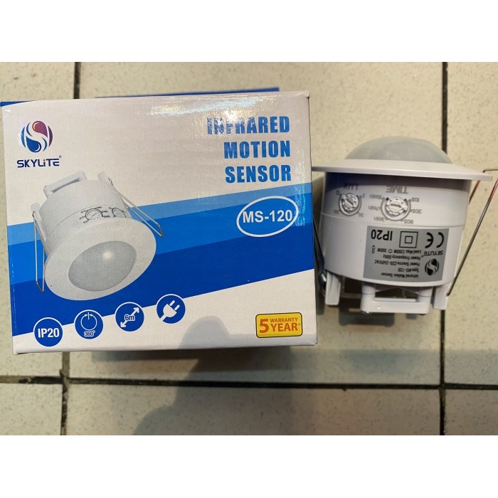 SKYLITE Infrared Motion Sensor Sky lite MS-120 MS120 Motion Sensor ...