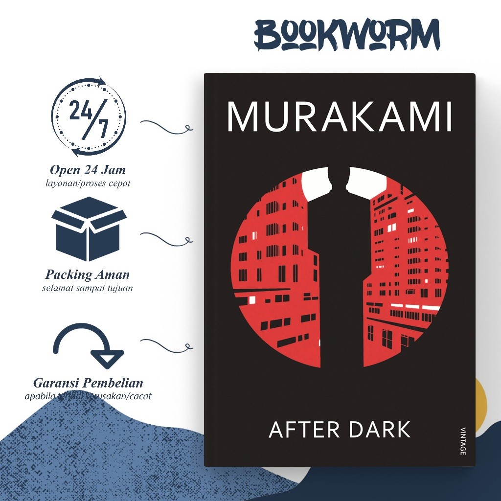 After Dark by Haruki Murakami (English) | Shopee Philippines