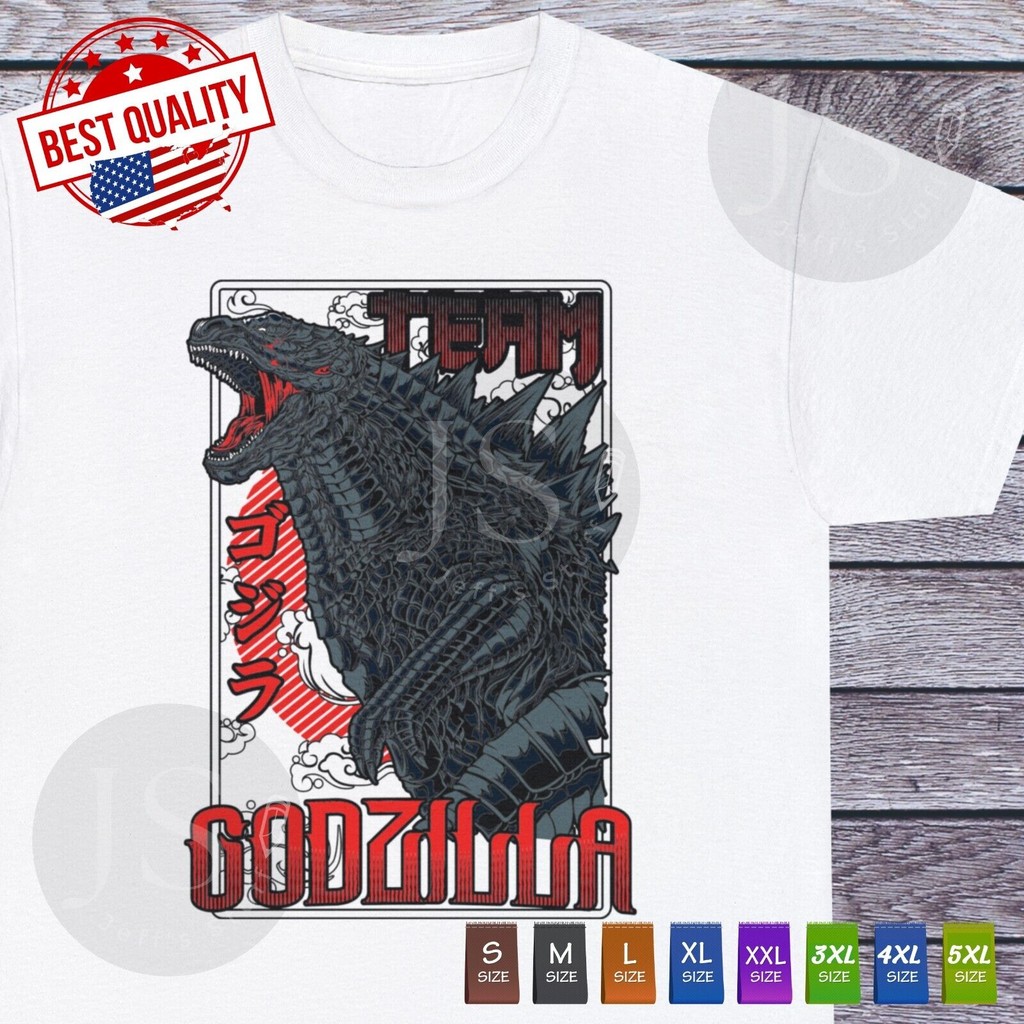 Godzilla King of Monsters T Culture Pop Gojira Japanese Film Clothing ...