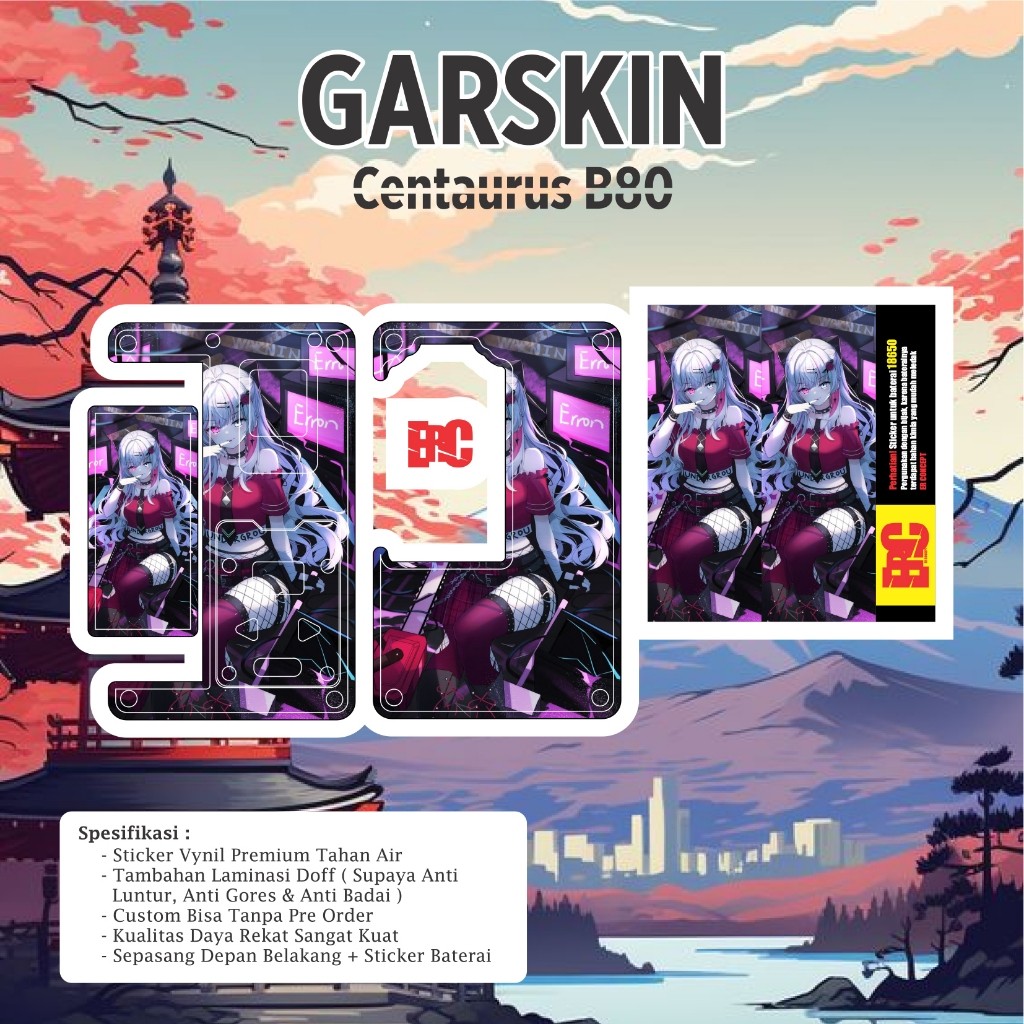 *Premium Quality* Er Concept Centaurus B80 Garskin Custom Maxdecal Bkn ...